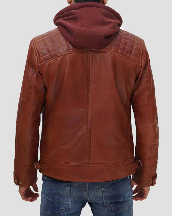 Blouson aviateur en cuir suédé d'agneau véritable pour homme RXMJ0017
