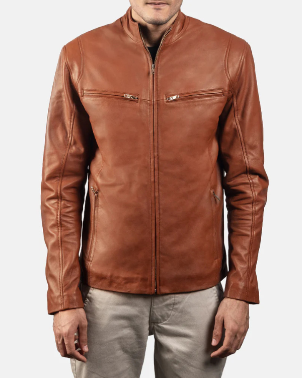 Blouson aviateur en cuir suédé d'agneau véritable pour homme RXMJ0017