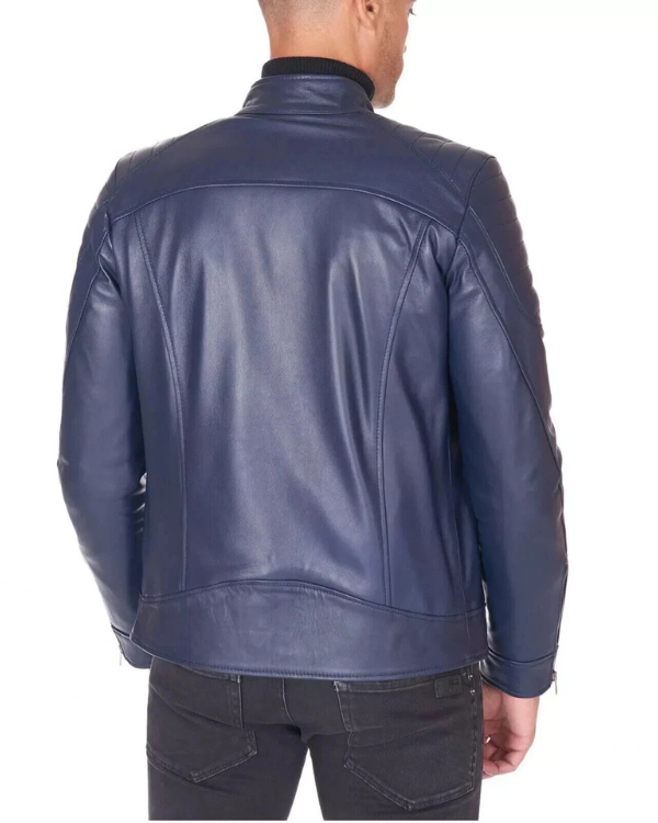Men's Lambskin Real Leather Jacket RXMJ001