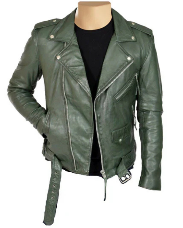 Blouson aviateur en cuir suédé d'agneau véritable pour homme RXMJ0017