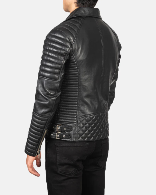 Blouson aviateur en cuir suédé d'agneau véritable pour homme RXMJ0017
