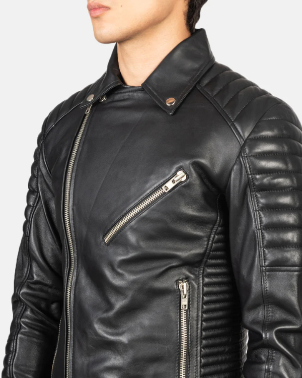Blouson aviateur en cuir suédé d'agneau véritable pour homme RXMJ0017